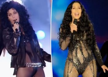Cher, 79, turns back time in couture re-creation of her most iconic music video look at Dolce & Gabbana event