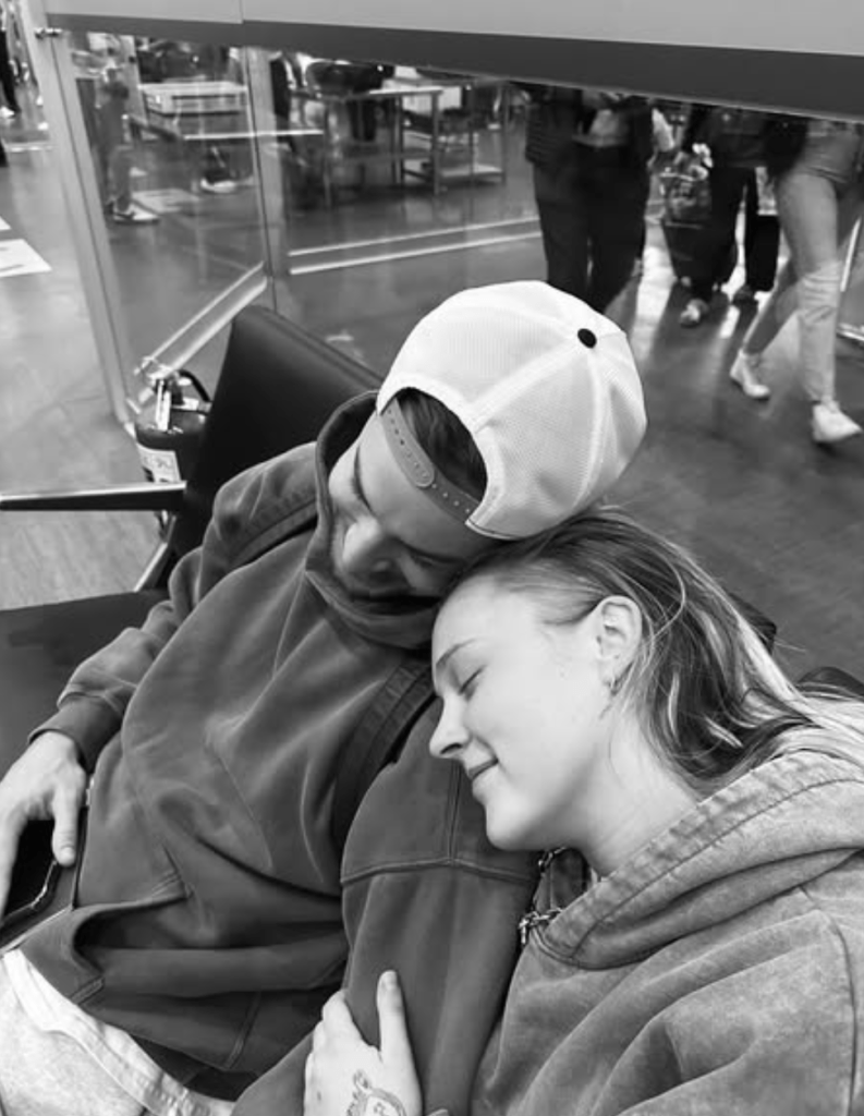 Jojo Siwa and Chris Hughes