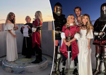 Chrishell Stause marries G Flip for a third time in medieval-themed wedding