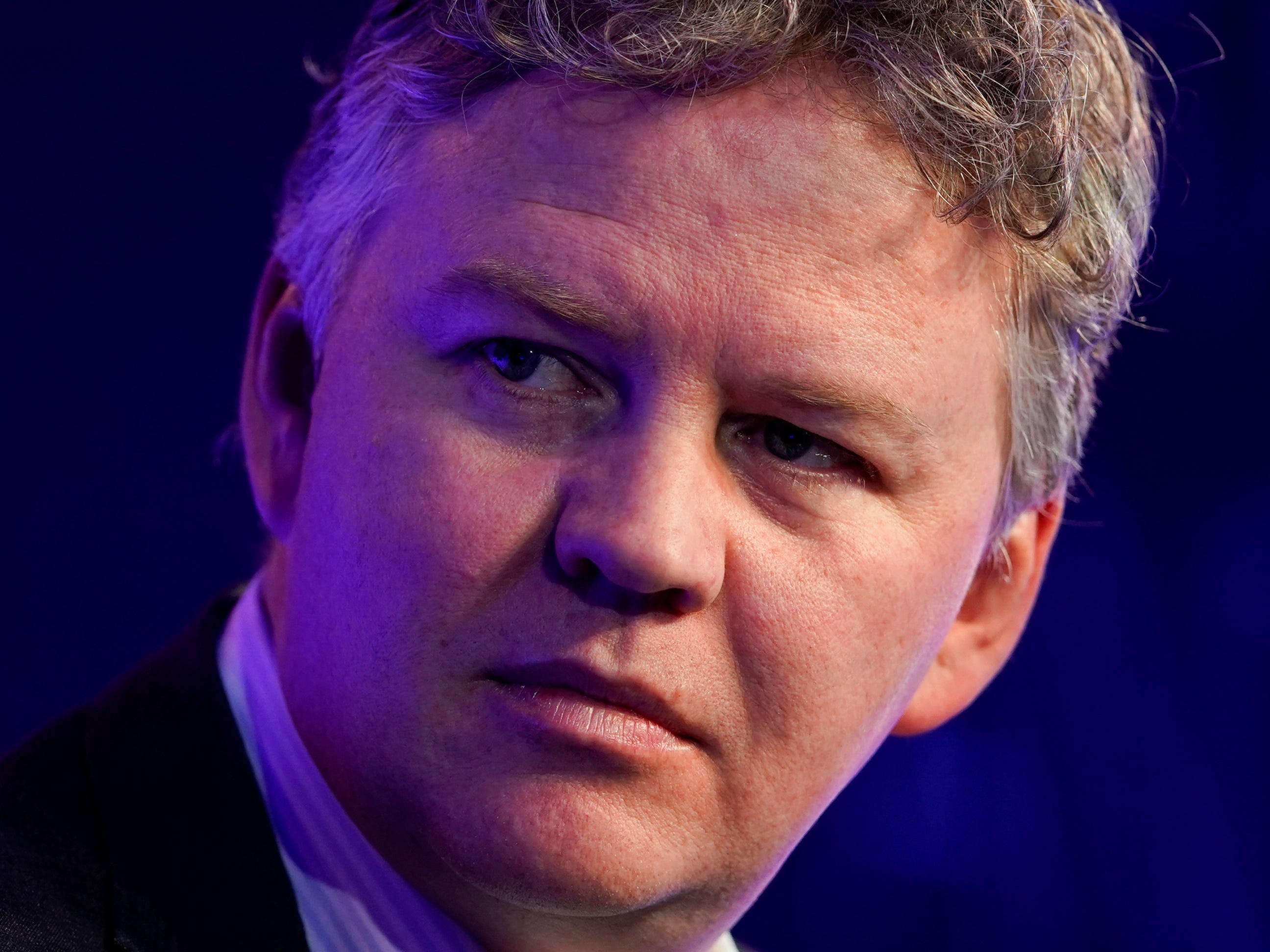 Matthew Prince, CEO of CloudFlare, speaks at a conference