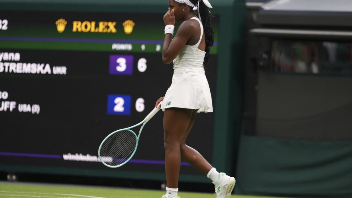 Coco Gauff is disappointed by her Wimbledon loss but doesn’t want to dwell on it