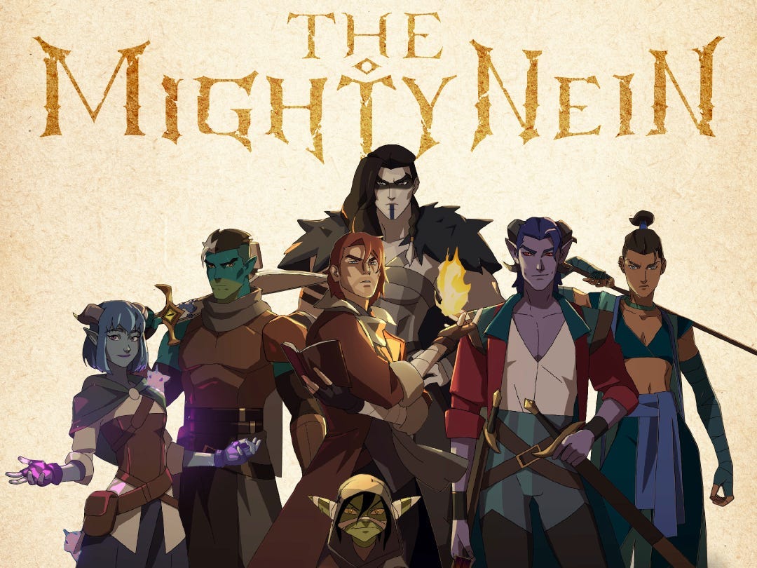 A poster for Critical Role's