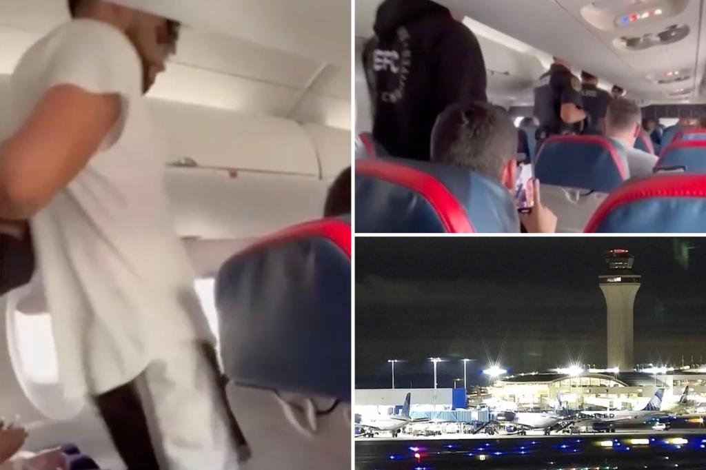 Delta flight to Detroit diverted after unruly passenger tries to open exit door, fights with attendant