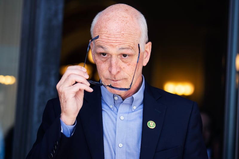 Rep. Adam Smith, D-Wash., leaves the U.S. Capitol on Thursday, July 11.