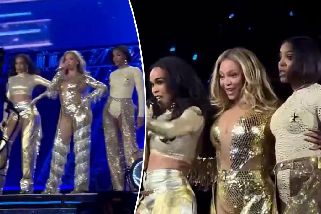 Destiny’s Child shocks fans by reuniting for first performance in 7 years at Beyoncé’s final ‘Cowboy Carter’ show