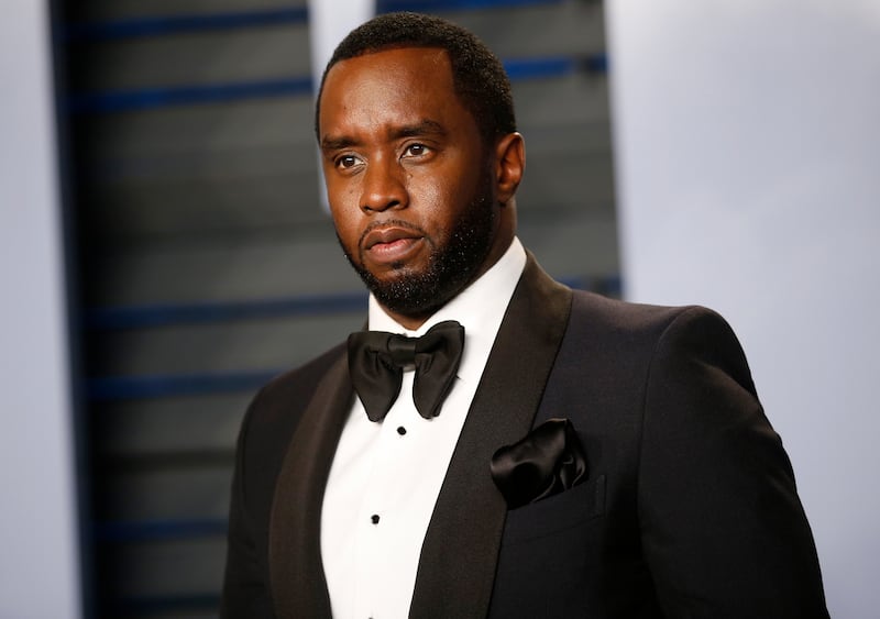 Rapper P. Diddy at the 2018 Vanity Fair Oscar Party.