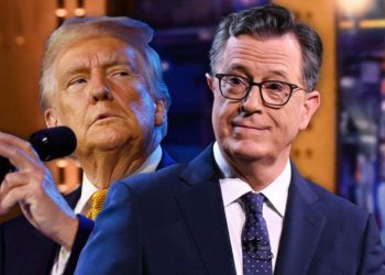 Donald Trump Celebrates CBS’s Cancellation Of Stephen Colbert’s “The Late Show”