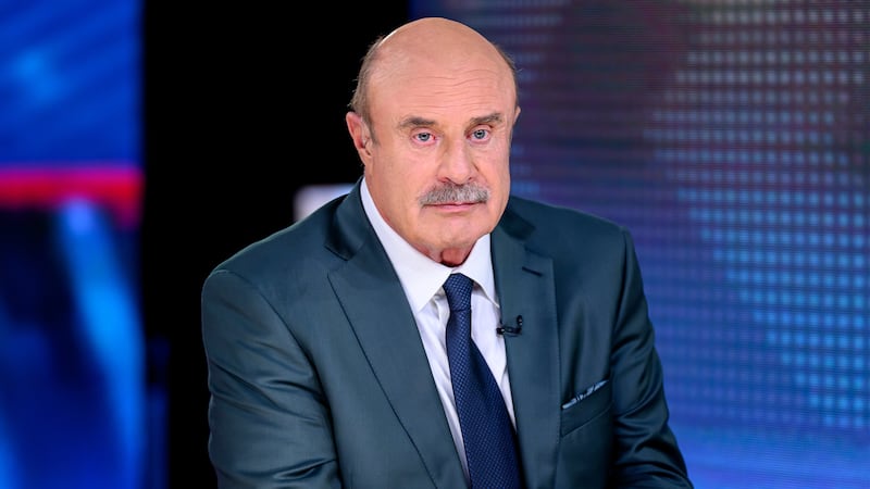 NEW YORK, NEW YORK - FEBRUARY 26: Dr. Phil visits