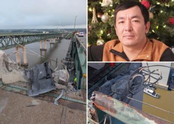 Driver killed when tractor-trailer plunged off Delaware bridge was married Brooklyn dad