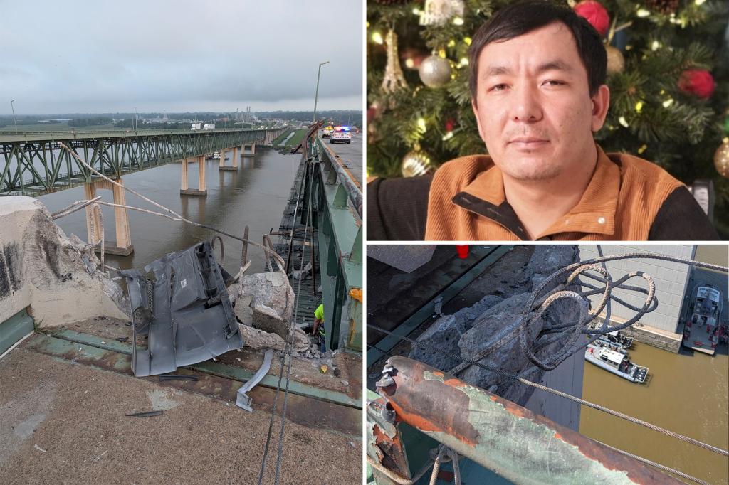 Driver killed when tractor-trailer plunged off Delaware bridge was married Brooklyn dad