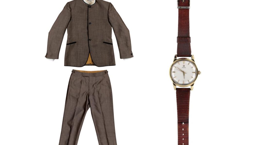 Elvis Presley’s watch and John Lennon’s suit fetch big bucks at Goldin auction