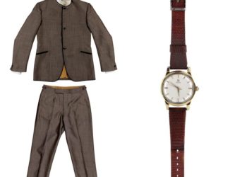 Elvis Presley’s watch and John Lennon’s suit fetch big bucks at Goldin auction
