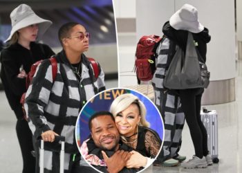 Emotional Raven-Symoné consoled by wife in first sighting after co-star Malcolm-Jamal Warner’s death
