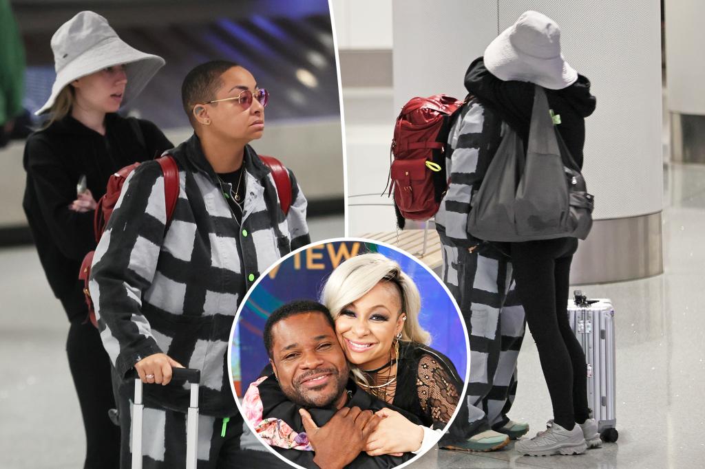 Emotional Raven-Symoné consoled by wife in first sighting after co-star Malcolm-Jamal Warner’s death
