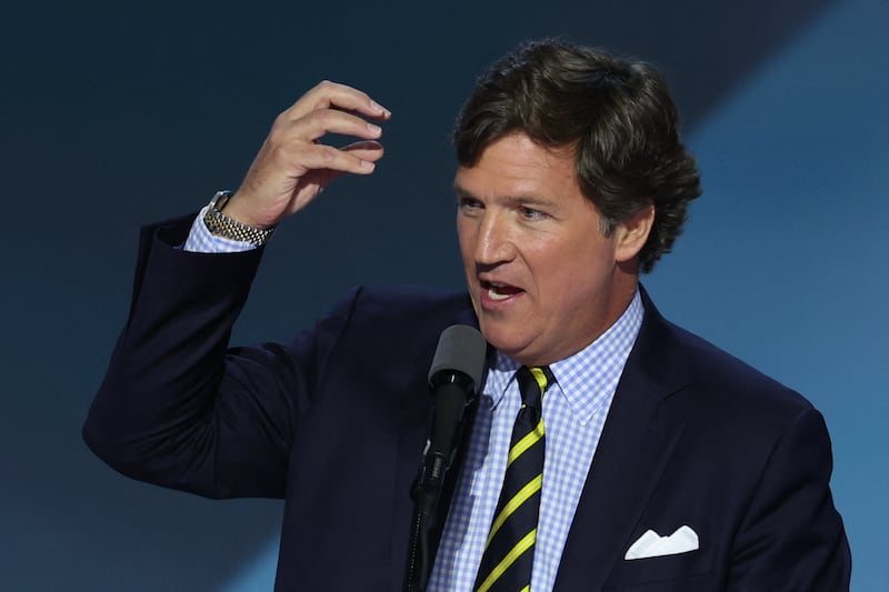 Tucker Carlson.