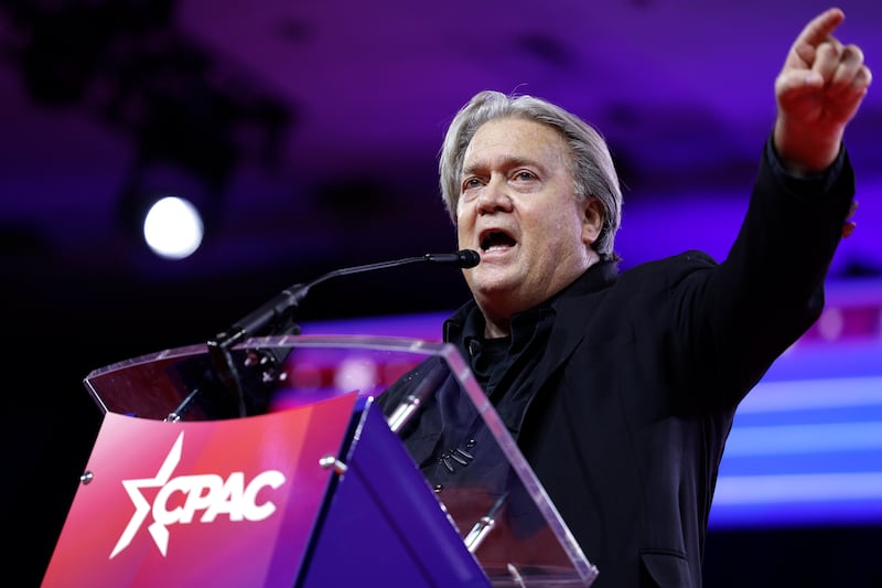 Steve Bannon.