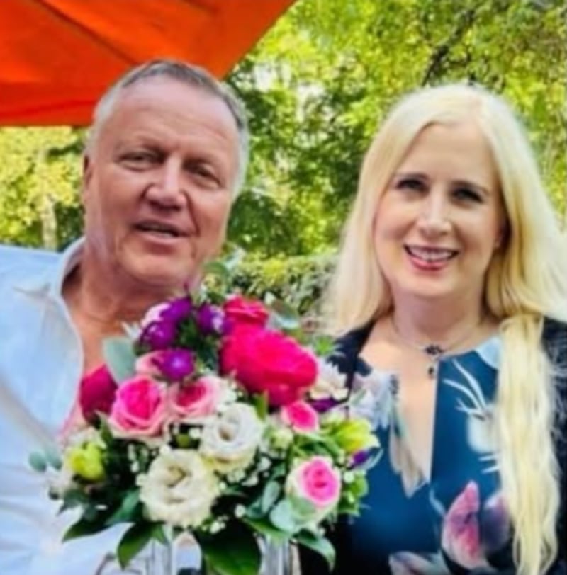 Princess Josefa von Hohenzollern, 51, and Prince Harald von Hohenzollern, 63, got married last year.