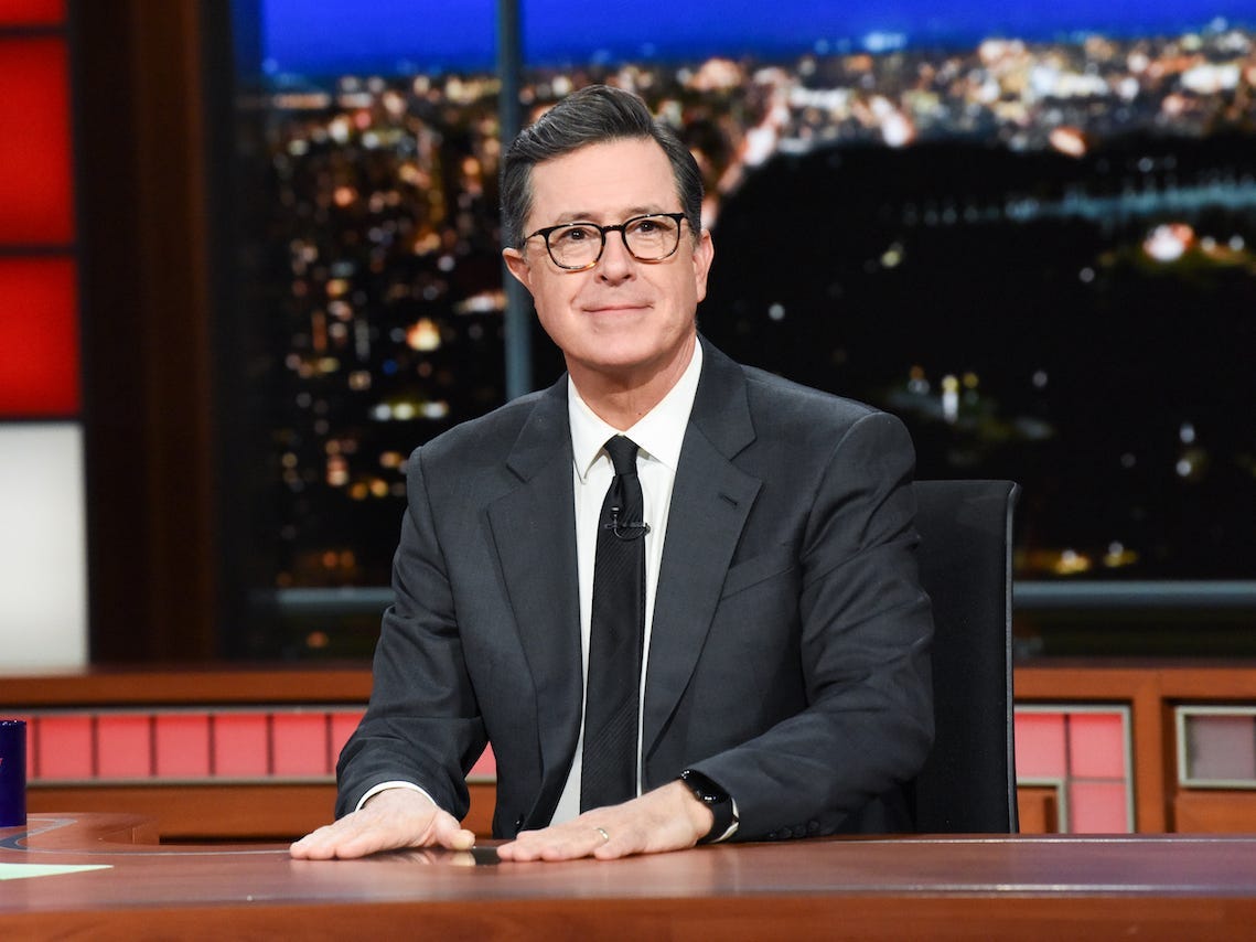 Stephen Colbert said he does not joke about other people's tragedies.