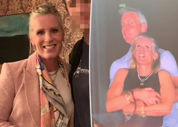 Ex-Astronomer HR exec Kristin Cabot seen without wedding ring in first pics since Coldplay kiss cam scandal