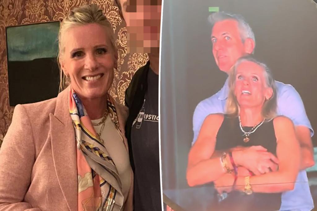Ex-Astronomer HR exec Kristin Cabot seen without wedding ring in first pics since Coldplay kiss cam scandal