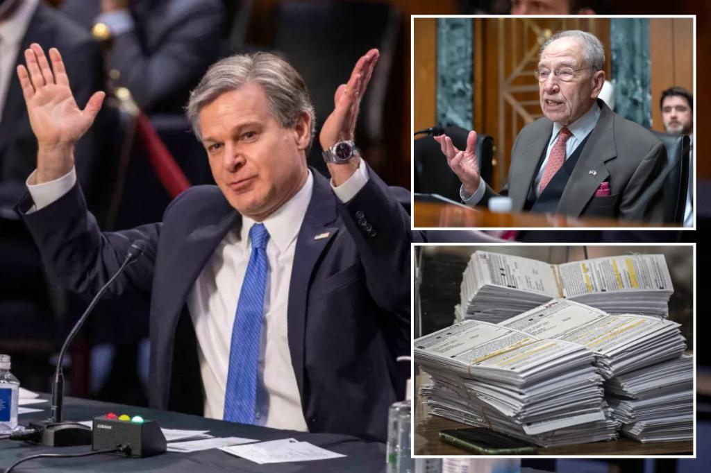 FBI blocked probe into alleged 2020 election plot by China because it would ‘contradict Director Wray’s testimony’ to Congress, docs show 