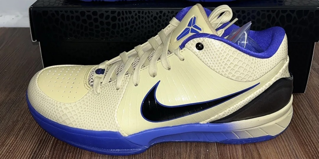 First Look at the FC Barcelona x Nike Kobe 4 Protro “Team Gold”