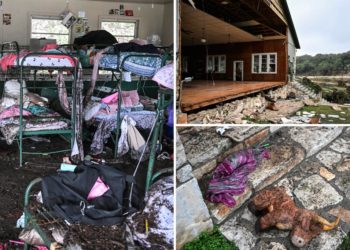 First look: Images show ravaged Christian girls camp after Texas floodwaters race through
