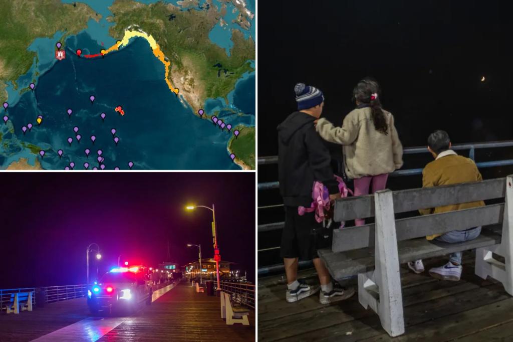 First tsunami waves strike mainland US in Northern California and Bay Area