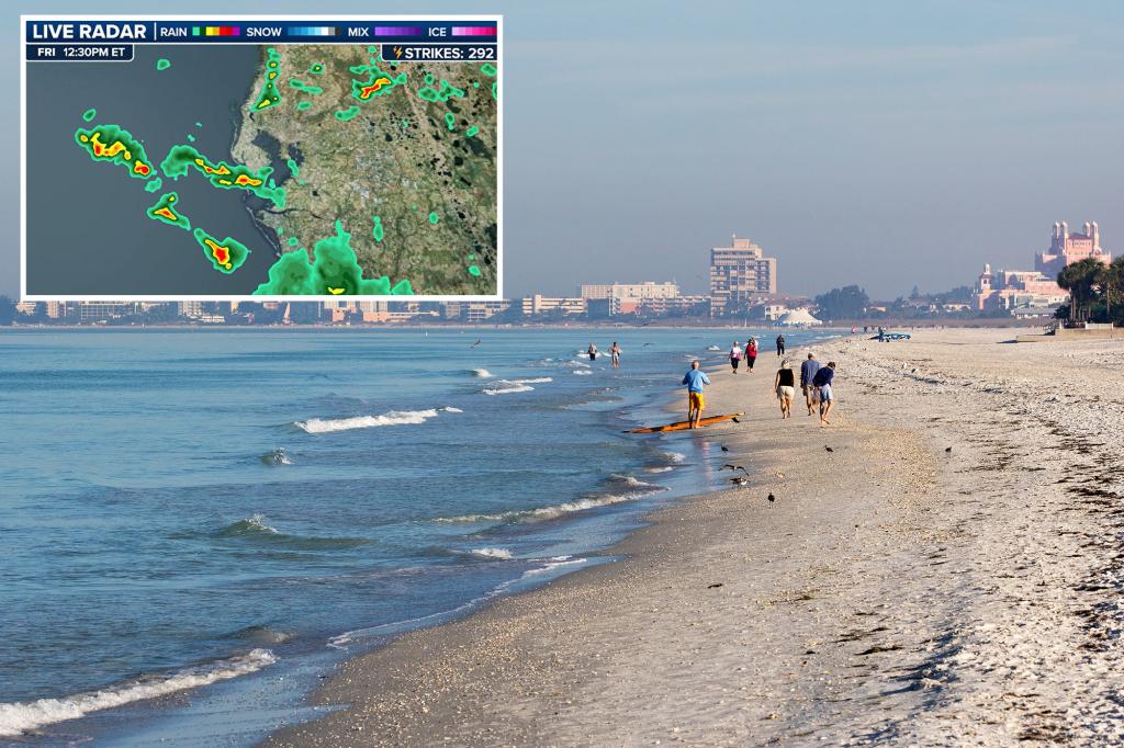 Florida beachgoers injured by lightning strike on Fourth of July