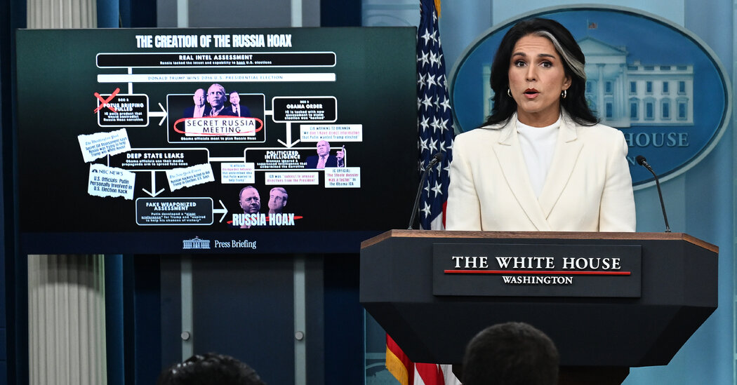 Gabbard’s Attacks on Obama Put the Attorney General in a Tough Spot