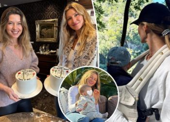Gisele Bündchen marks 45th birthday with rare glimpse of baby boy, twin sister