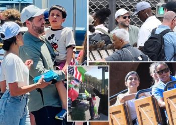 Gov. Newsom, protesters target JD Vance with his family as they visit Disneyland