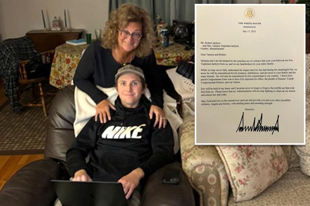Grief-stricken mother of slain congressional intern received surprise letter from Trump: ‘Made me feel so good’