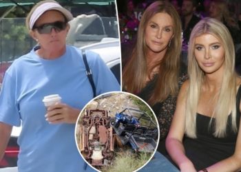 Grieving Caitlyn Jenner seen for first time since tragic death of longtime friend and manager, Sophia Hutchins