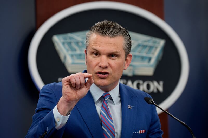 Defense Secretary Pete Hegseth is putting together a bathroom monitoring team at the DoD.