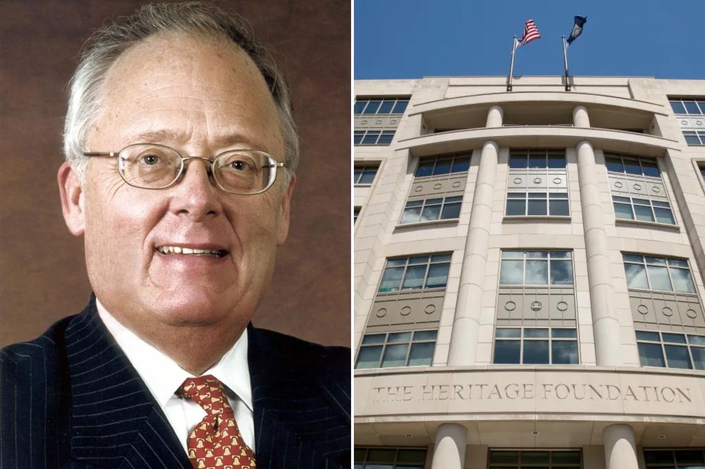 Heritage Foundation founder Edwin J. Feulner dead at 83