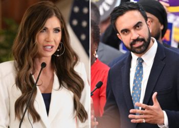 Homeland Security Secretary Kristi Noem mulls probe of socialist mayoral candidate Zohran Mamdani as ‘danger’ to NYC