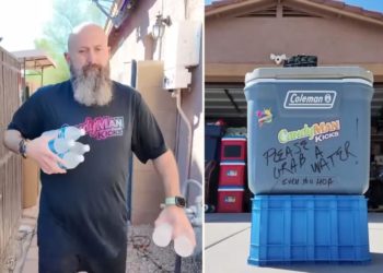Homeowner fined for handing out free water now raising $50K for legal battle with HOA