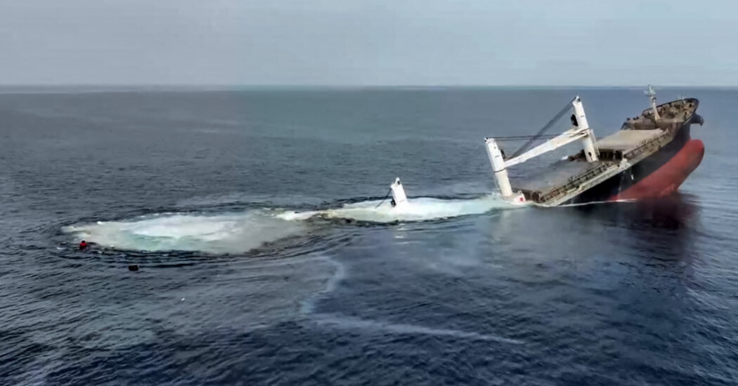 Houthis in Yemen Confirm in Video They Are Holding 11 Mariners Hostage