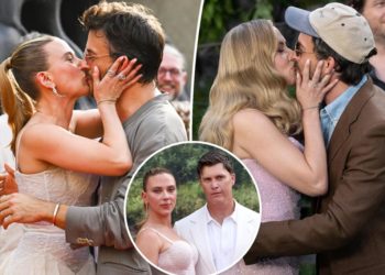 How Colin Jost feels about wife Scarlett Johansson repeatedly kissing Jonathan Bailey on red carpets