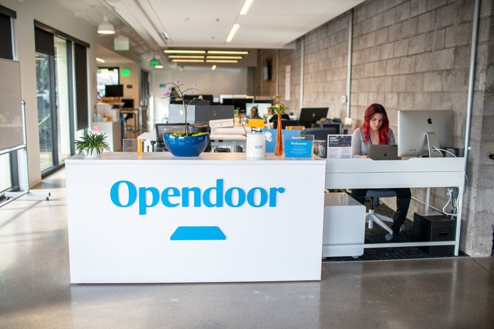 Picture of the office at Opendoor Technologis
