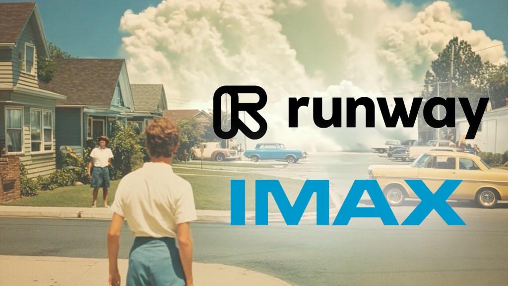 Imax Teams With Runway On Commercial Screenings Of AI Film Festival Selections