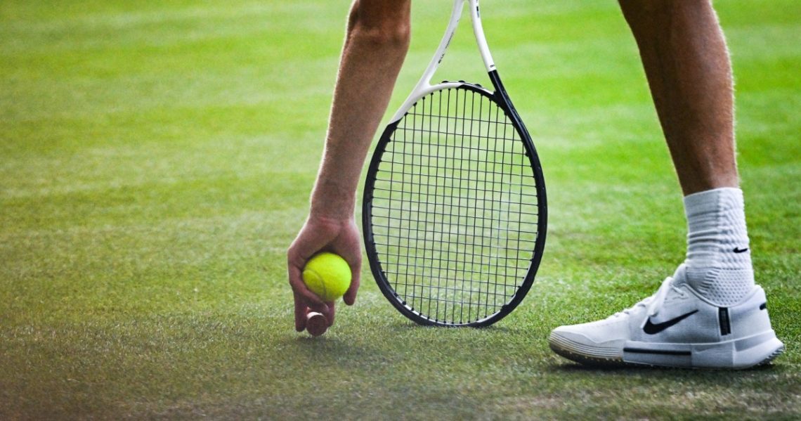 In Wimbledon final, Jannik Sinner had to deal with Carlos Alcaraz — and a flying Champagne cork