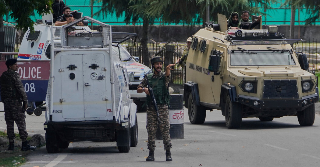 India Says It Killed 3 Militants Behind Spring Terrorist Attack in Kashmir