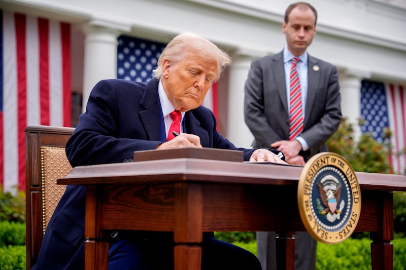 President Donald Trump in in April declared a national emergency over the country’s foreign trade and economic practices.