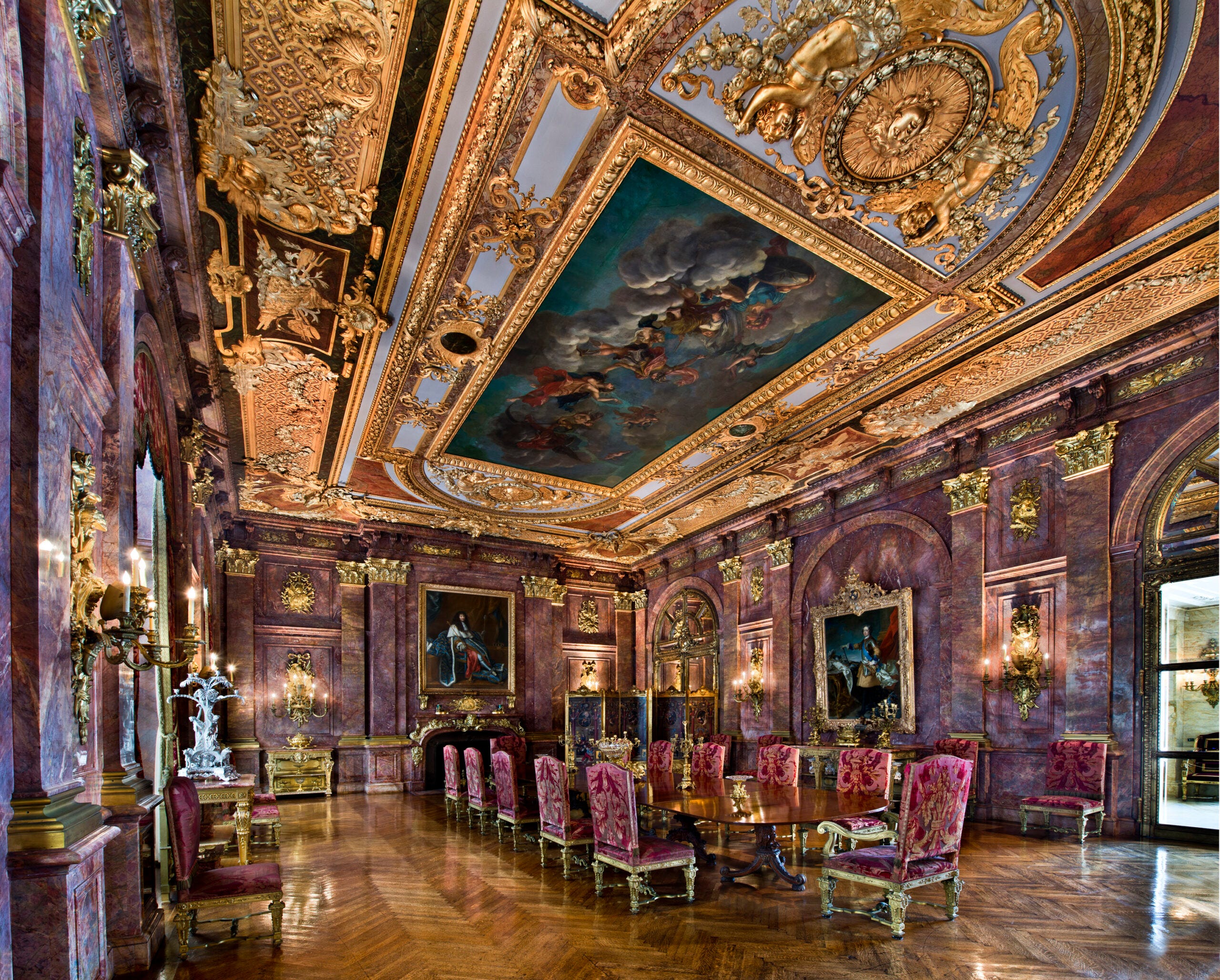 The Dining Room at Marble House.
