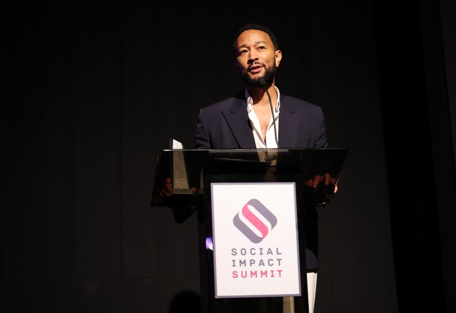 John Legend receives Philanthropist of the Year honor at Social Impact Summit