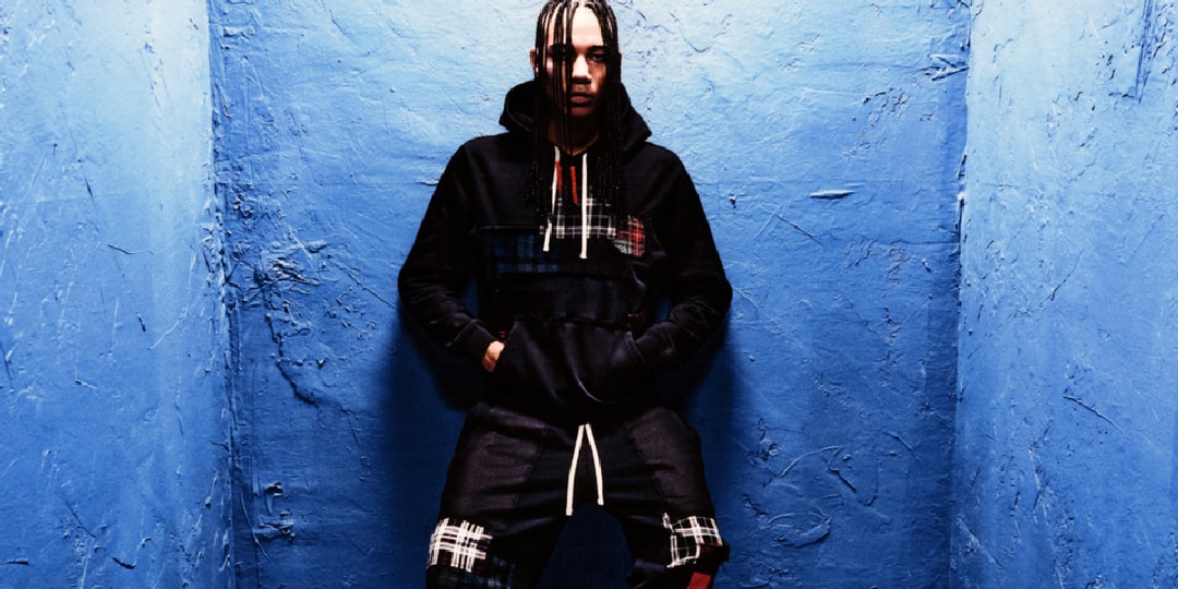 Junya Watanabe MAN x Reigning Champ Reprises SS25 Runway Patchwork