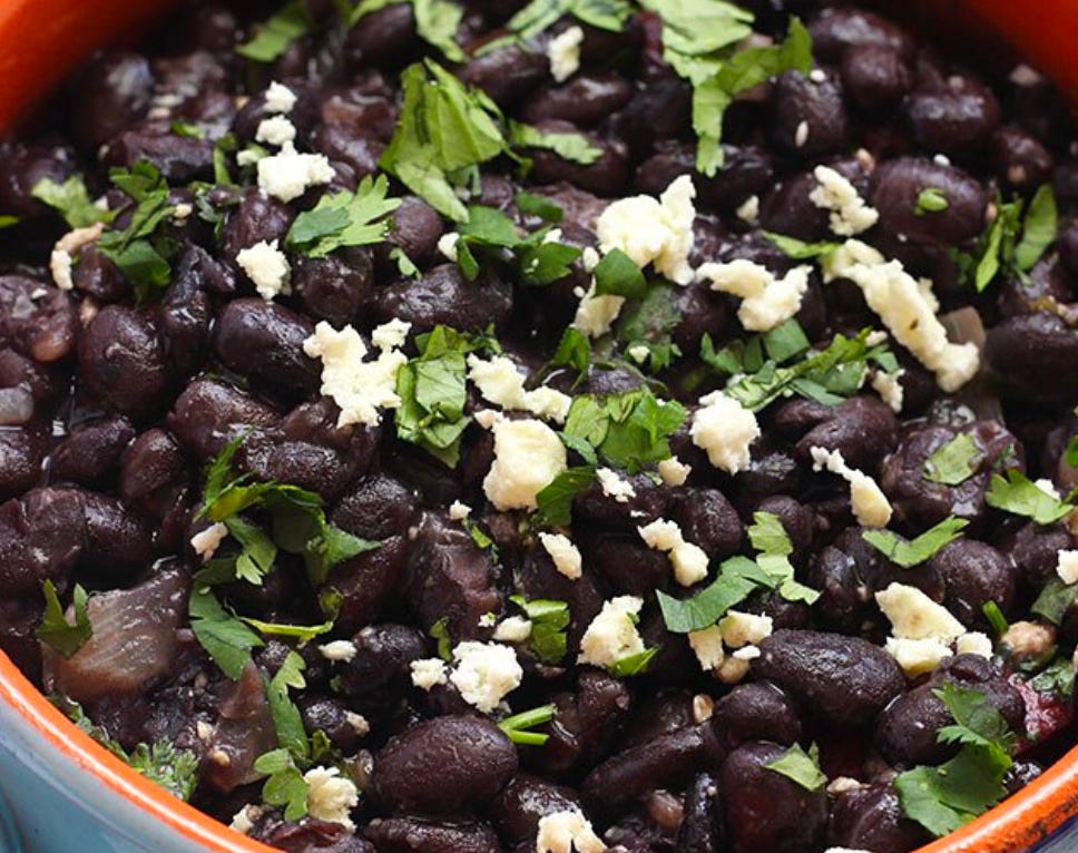black beans