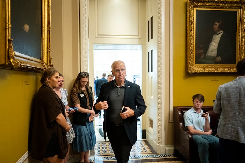 Republican Sen. Thom Tillis torched Donald Trump's 